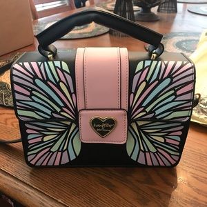Betsey Johnson butterfly crossbody